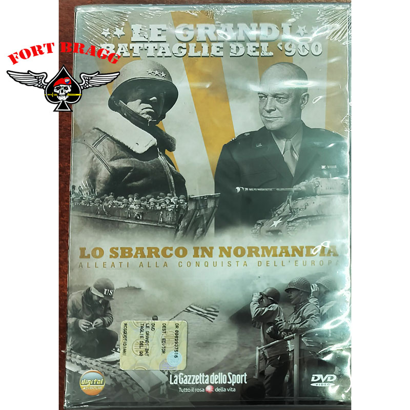 DVD LE GRANDI BATTAGLIE LO SBARCO IN NORMANDIA