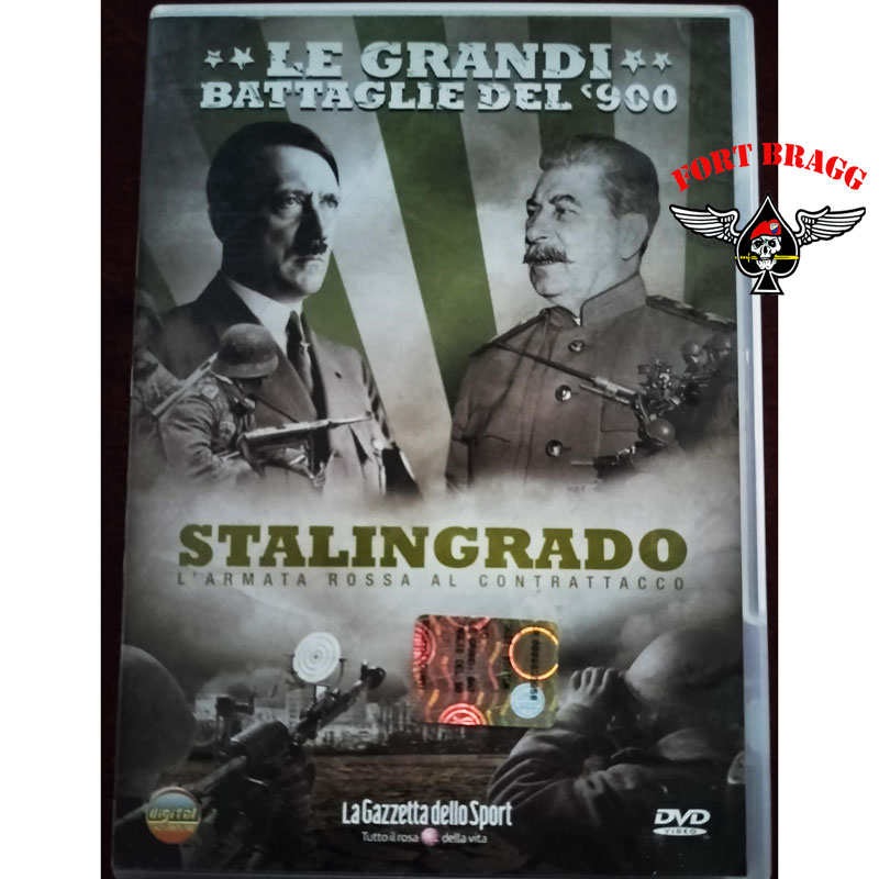 DVD LE GRANDI BATTAGLIE STALINGRADO