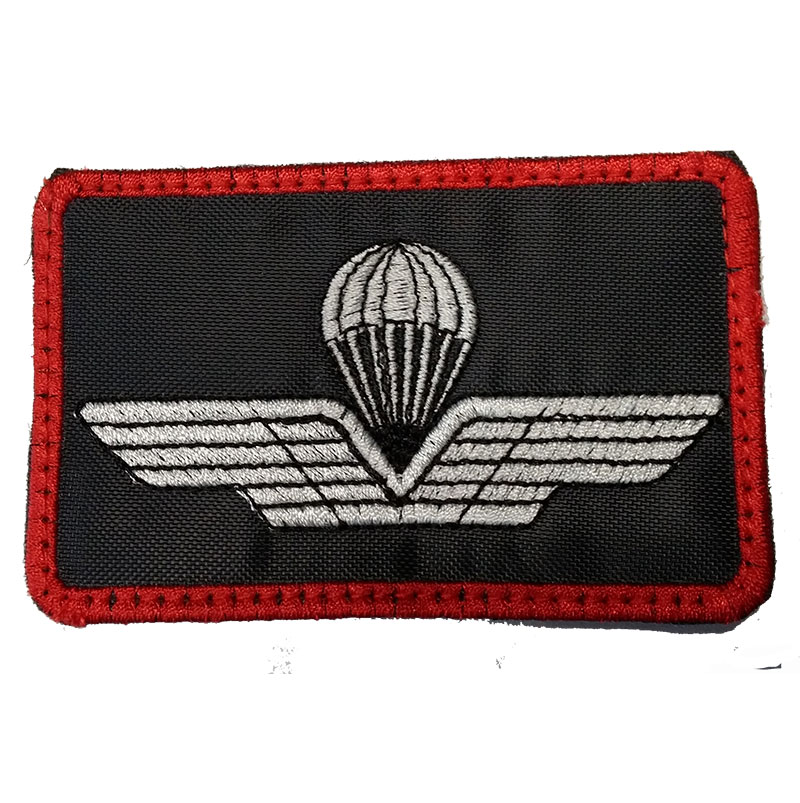 BREVETTO MILITARE PARACADUTISTA ITALIANO SFONDO BLU