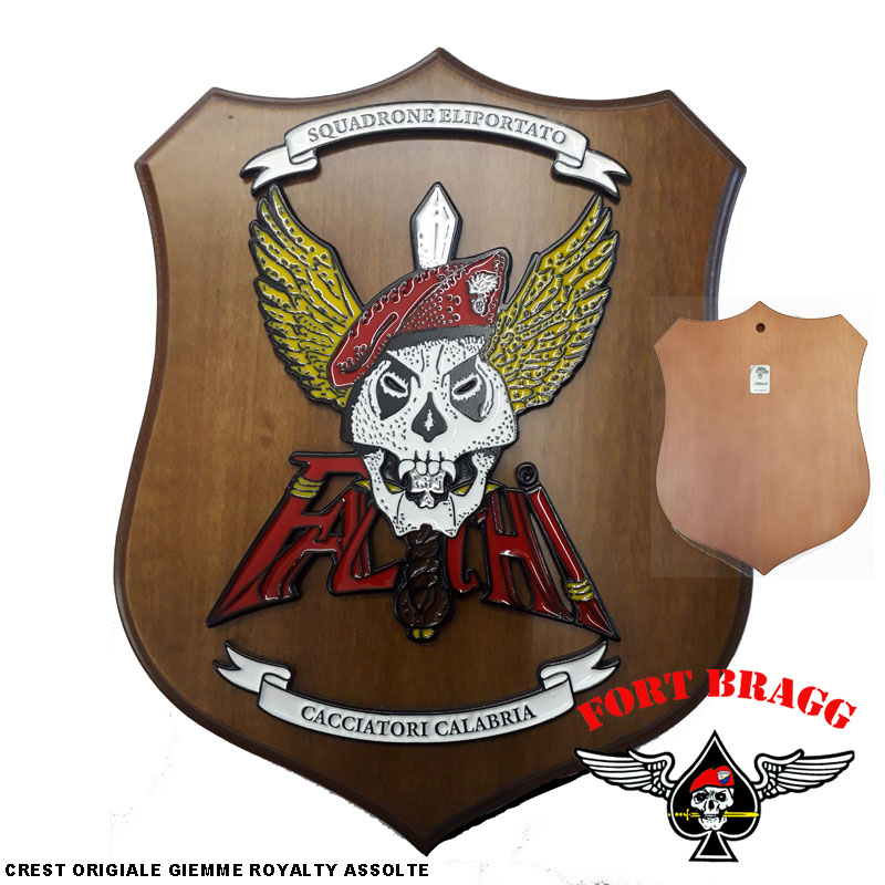 Crest Squadrone Carabinieri Eliportato Falchi