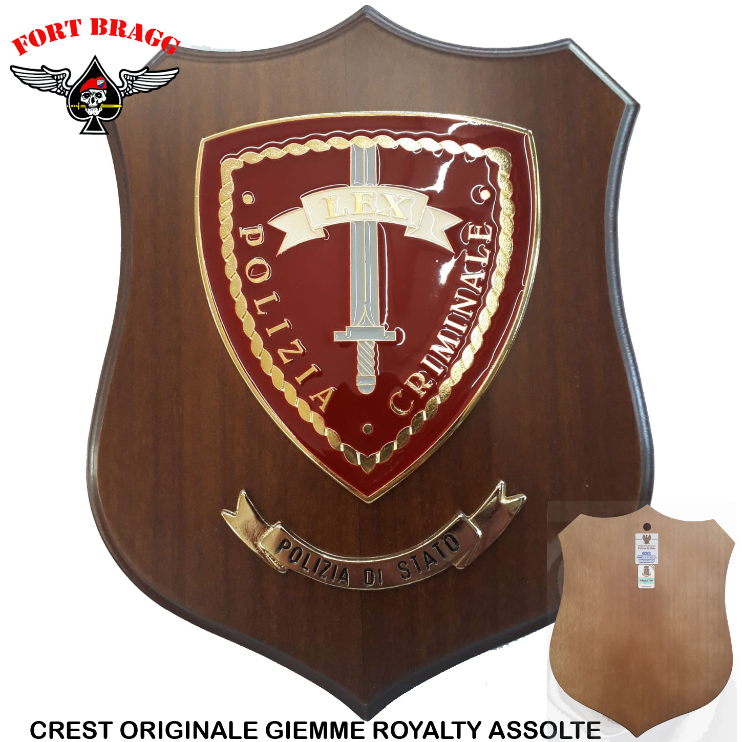 CREST STEMMA POLIZIA CRIMINALE