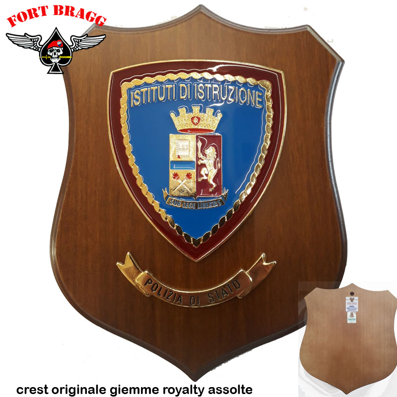 CREST STEMMA ISTITUTI DI ISTRUZIONE DELLA POLIZIA DI STATO