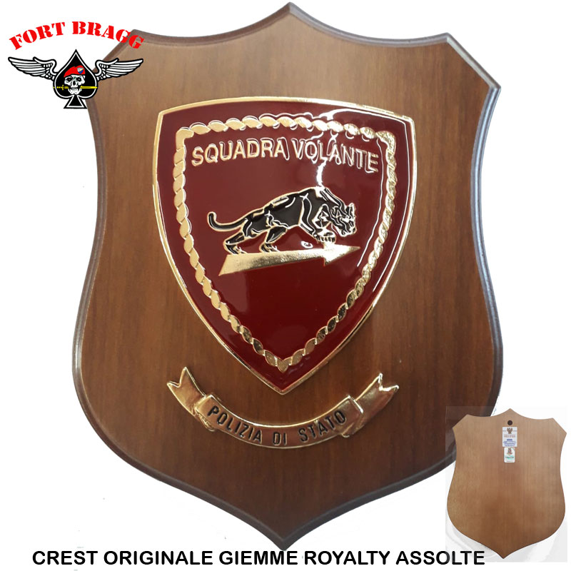 SCREST STEMMA SQUADRA VOLANTE POLIZIA DI STATO