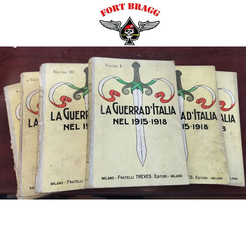 LA GUERRA D'ITALIA NEL 1915 - 1918 - SEI VOLUMI