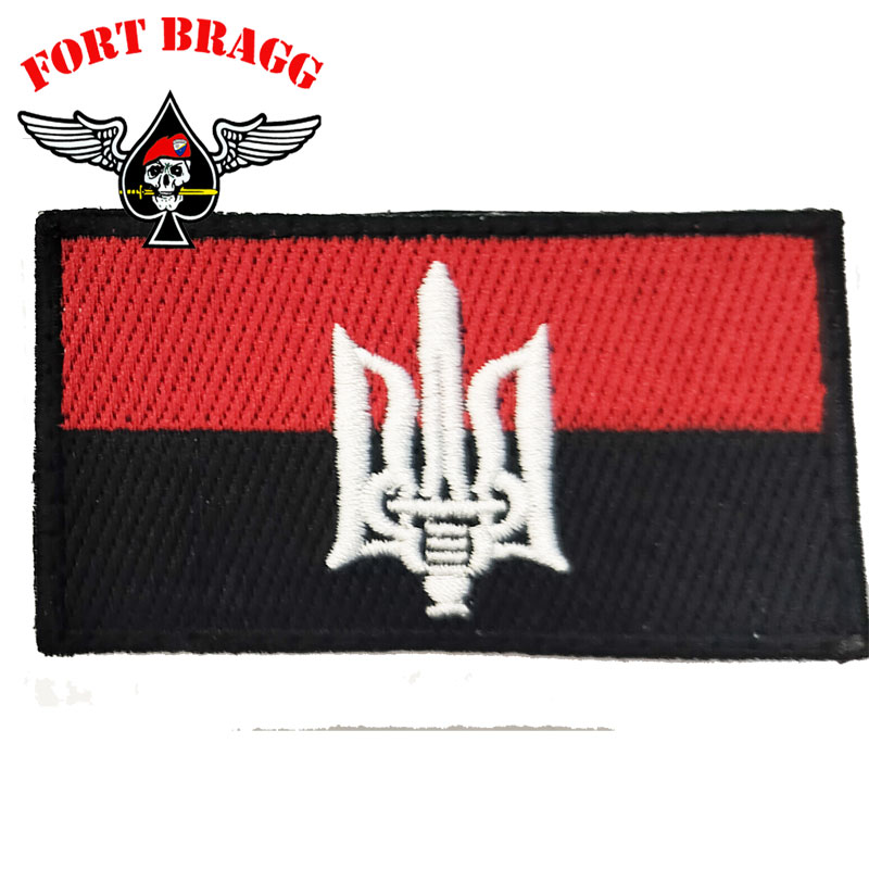 PATCH OMERALE BANDIERA UCRAINA NOSTALGICI DEL LIDER BANDERA