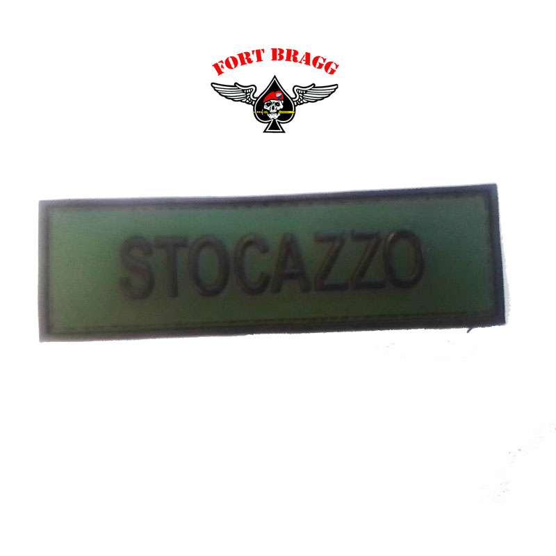 PATCH GOMMA STOCAZZO