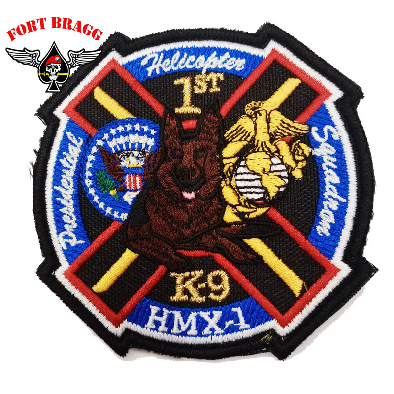 PATCH OMERALE HELICOPTER K9 HMX-1
