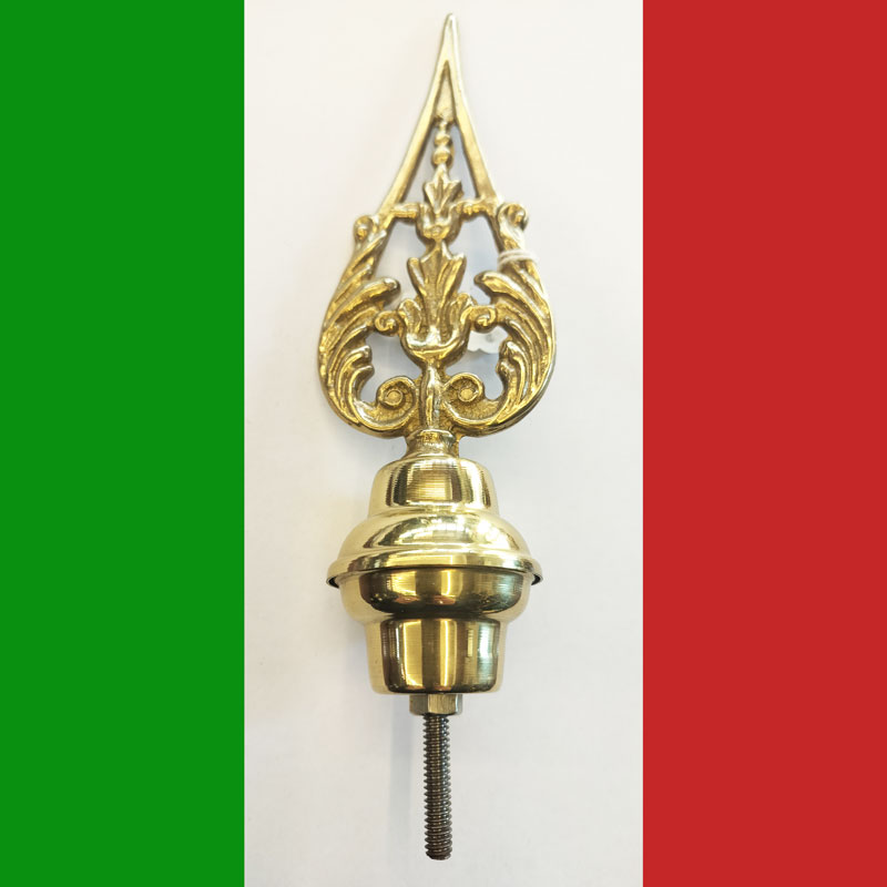 PUNTALE A LANCIA PER ASTA BANDIERE